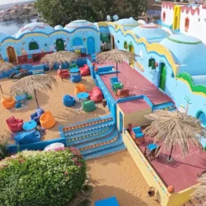 Nubian village houses