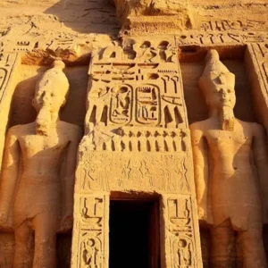 Nefertari temple in abu simbel