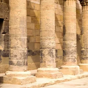 The temple of philae in aswan