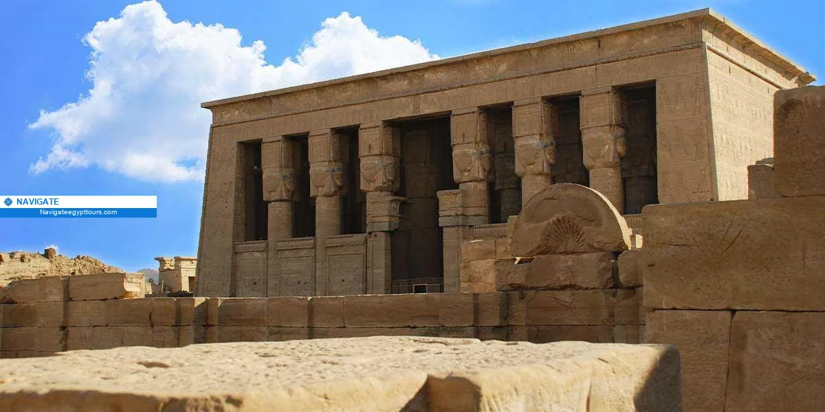 Hathor temple in dendera