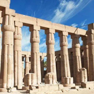 Walls of luxor temple