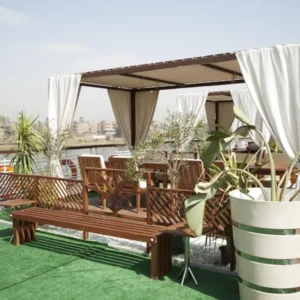 Sun deck 5 days ms farah luxury nile cruise holiday