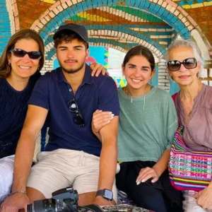 Travelers visiting Egypt