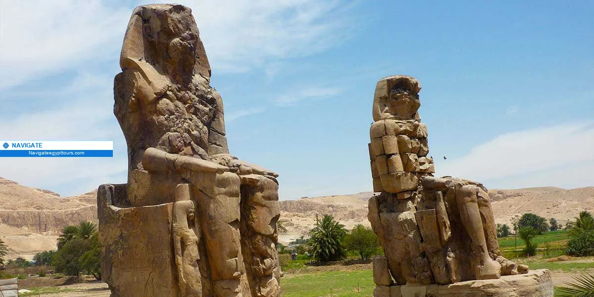 Luxor attractions colossi of memnon