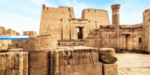 Edfu temple in aswan egypt
