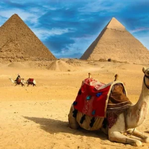 Pyramids of Giza in Egypt